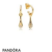 Women's Pandora Modern Lovepods Earrings Clear Jewelry Women's Pandora Modern Lovepods Earrings Clear Jewelry