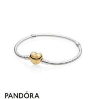 Women's Pandora Moments Silver Bracelet Pandora Shine Heart Clasp Jewelry Women's Pandora Moments Silver Bracelet Pandora Shine Heart Clasp Jewelry