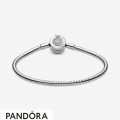 Pandora Moments Sparkling Crown O Snake Chain Bracelet Jewelry