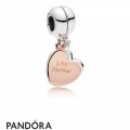 Women's Pandora Mother And Daughter Love Pendant Charm Jewelry