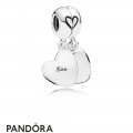 Women's Pandora Mother And Son Love Pendant Charm Jewelry