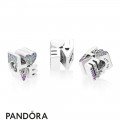 Women's Pandora Multi Color Love Charm Multi Colored Cz Jewelry