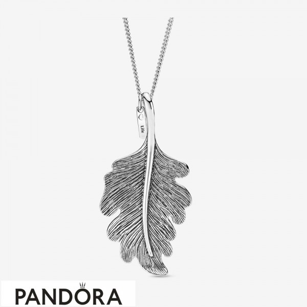 Women's Pandora Oak Leaf Necklace Jewelry