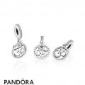 Women's Pandora Om Symbol Hanging Charm Jewelry