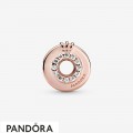 Women's Pandora Open Centre Pave Crown O Charm Jewelry