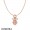 Pandora & Rose 335 Pandora Rose Pacifier Necklace Gift Set Jewelry