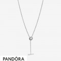 Women's Pandora Pave Circle Logo T Jewelry