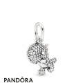 Women's Pandora Pave Dinosaur Hanging Charm Jewelry