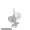 Women's Pandora Pave Dinosaur Hanging Charm Jewelry
