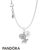Women's Pandora Pave Dinosaur Necklace Set Jewelry Women's Pandora Pave Dinosaur Necklace Set Jewelry