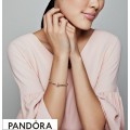 Women's Pandora Peach Blossom Flower Spacer Jewelry