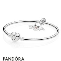 Women's Pandora Perfect Mum Bangle And Charm Gift Set Jewelry Women's Pandora Perfect Mum Bangle And Charm Gift Set Jewelry
