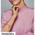 Women's Pandora Pink Fan Dangle Charm Jewelry