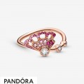 Women's Pandora Pink Fan Ring Jewelry