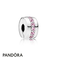 Women's Pandora Pink Shining Path Clip Jewelry Women's Pandora Pink Shining Path Clip Jewelry
