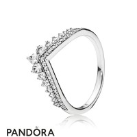 Women's Pandora Princess Wishbone Ring Jewelry Women's Pandora Princess Wishbone Ring Jewelry