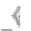 Women's Pandora Princess Wishbone Ring Jewelry