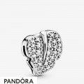 Pandora Reflexions Sparkling Leaf Clip Charm Jewelry