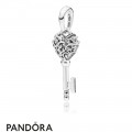 Women's Pandora Regal Key Necklace Pendant Jewelry