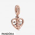 Women's Pandora Rope Heart & Love Anchor Dangle Charm Jewelry