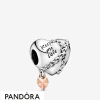 Pandora Rose Chained Heart Charm Jewelry Pandora Rose Chained Heart Charm Jewelry