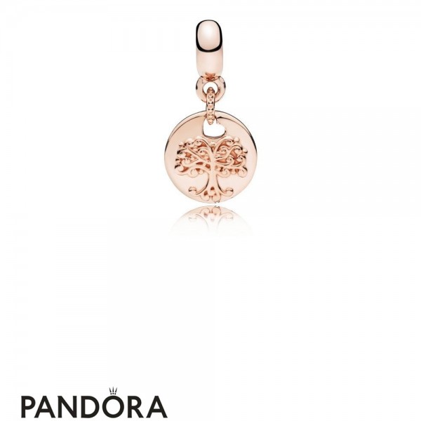 Pandora Rose Essence Family Roots Hanging Charm Jewelry