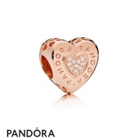 Pandora Rose Logo Heart Charm Jewelry Pandora Rose Logo Heart Charm Jewelry