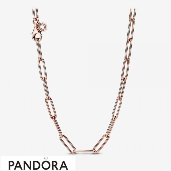 Pandora Rose Long Link Cable Chain Necklace Jewelry