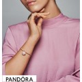 Pandora Rose Moments Smooth Bracelet With Pandora Signature Padlock Clasp Jewelry