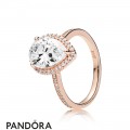 Pandora Rose Radiant Teardrop Ring Jewelry