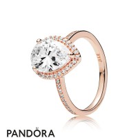 Pandora Rose Radiant Teardrop Ring Jewelry Pandora Rose Radiant Teardrop Ring Jewelry