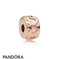 Pandora Rose Row Of Hearts Clip Jewelry Pandora Rose Row Of Hearts Clip Jewelry