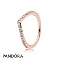 Pandora Rose Shimmering Wish Ring Jewelry