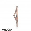 Pandora Rose Shimmering Wish Ring Jewelry