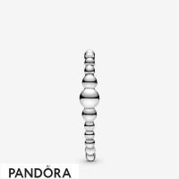 Women's Pandora Row Of Beads Single Stud Cuff Earring Jewelry Women's Pandora Row Of Beads Single Stud Cuff Earring Jewelry