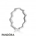 Women's Pandora Shimmering Zig Zag Ring Jewelry