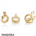 Pandora Shine Floating Locket Hanging Charm Jewelry