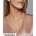 Pandora Shine Logo Heart Pendant Jewelry