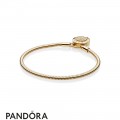 Pandora Shine Moments Smooth Bracelet With Pandora Signature Padlock Clasp Jewelry