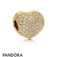Pandora Shine Pave Open My Heart Clip Jewelry Pandora Shine Pave Open My Heart Clip Jewelry