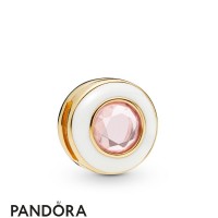 Women's Pandora Shine Reflexions Gleaming White Circle Clip Charm Jewelry Women's Pandora Shine Reflexions Gleaming White Circle Clip Charm Jewelry