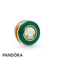 Pandora Shine Reflexions Green Circle Clip Charm Jewelry Pandora Shine Reflexions Green Circle Clip Charm Jewelry