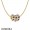 Pandora Shine Stones And Stripes Spacer Necklace Jewelry