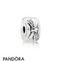 Women's Pandora Shining Bow Clip Jewelry Women's Pandora Shining Bow Clip Jewelry