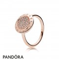 Pandora Signature Pandora Signature Ring Pandora Rose Jewelry