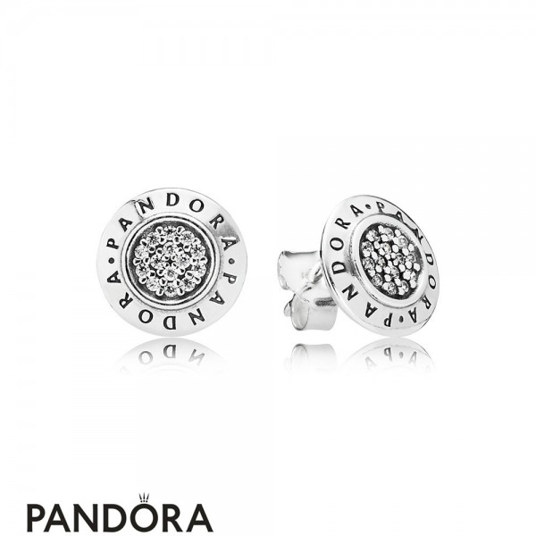 Womens Pandora Signature Pandora Signature Stud Earrings Jewelry
