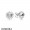 Pandora Signature Radiant Pandora Logo Stud Earrings Jewelry