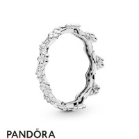 Women's Pandora Silver Flower Crown Ring Jewelry Women's Pandora Silver Flower Crown Ring Jewelry