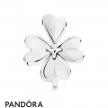 Women's Pandora Silver Moving Clover Ring Jewelry