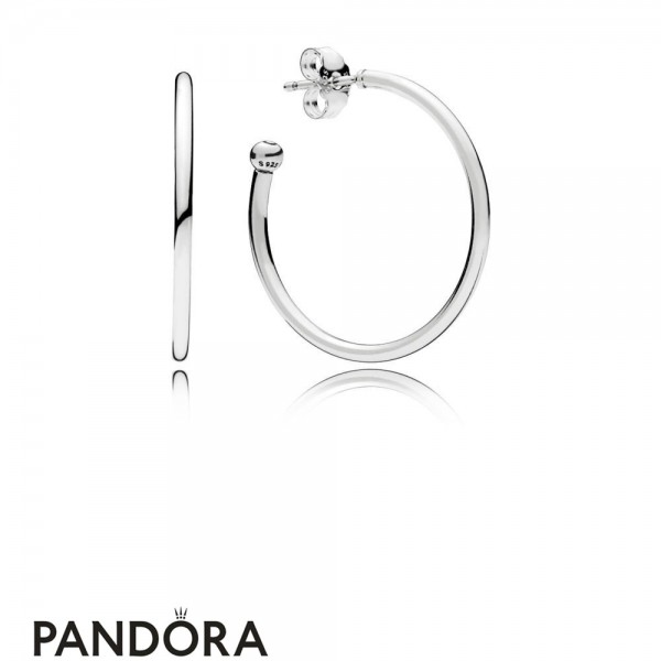 Women's Pandora Small Hoop Earrings Jewelry